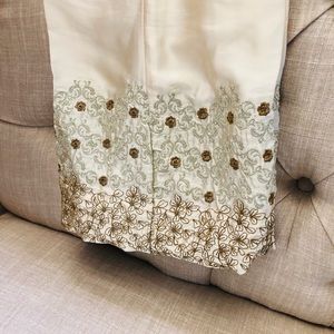 Designer trousers straight